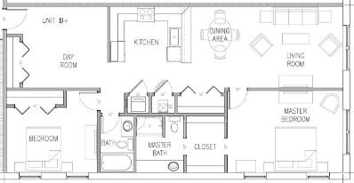 Alpine Mill Apartment Unit B+