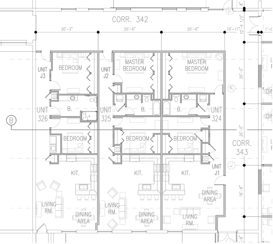 J1 J2 J3 Hoop Truss Floor plans