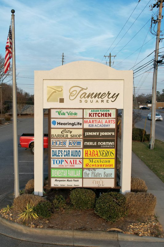 Tannery Main Sign